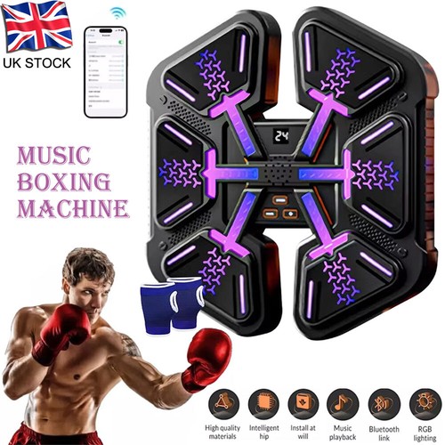 App music boxing machine with - music,