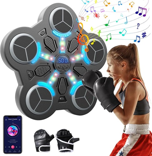 Music boxing machine - machine, punch