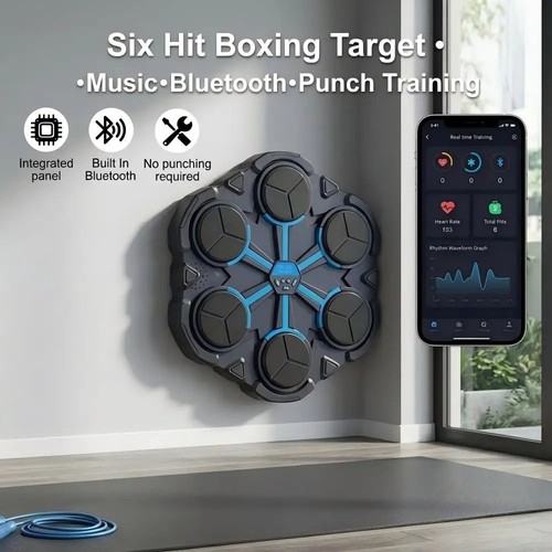 Bluetooth music boxing machine - music,