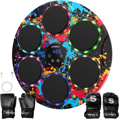 Music boxing machine with - music,